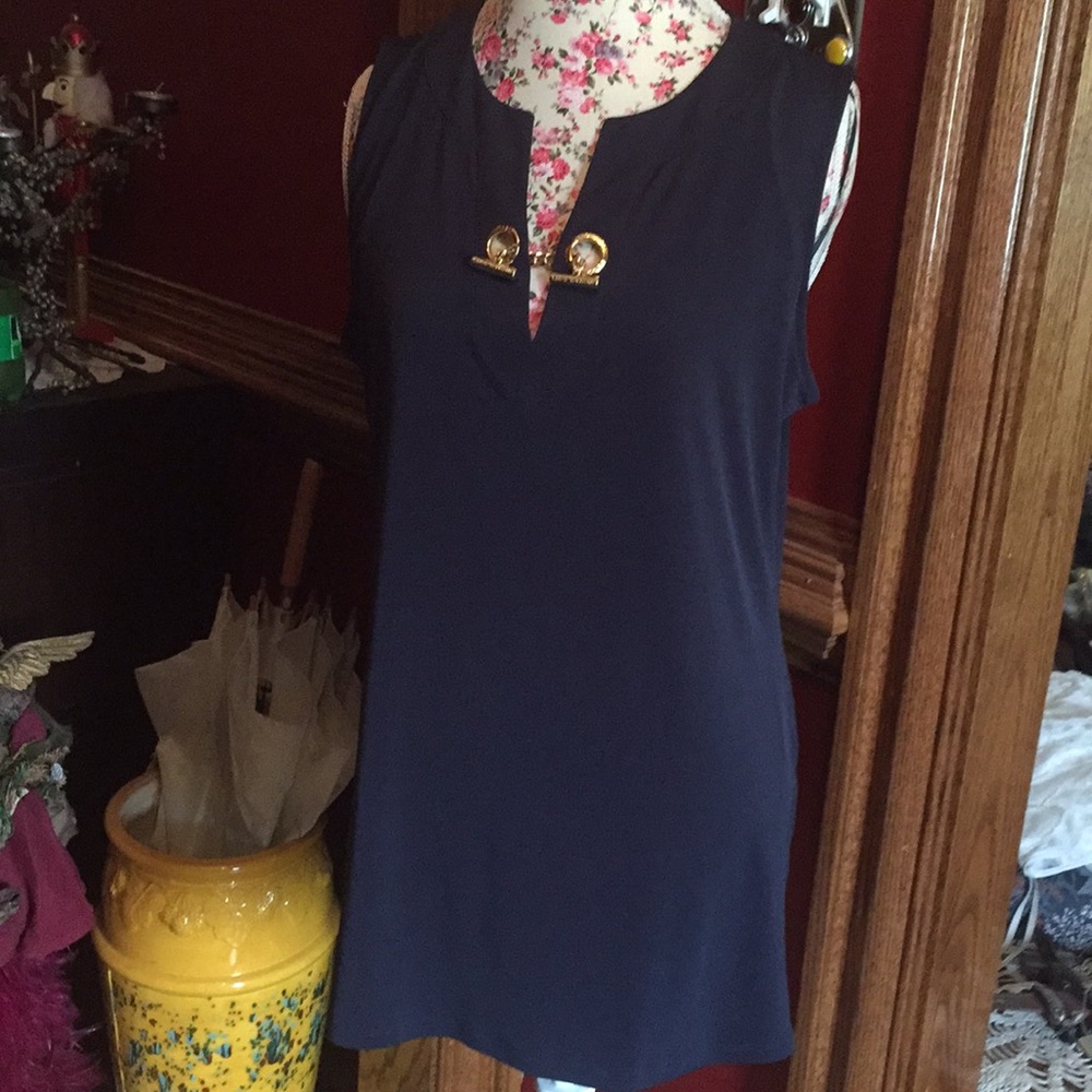 Michael Kors sleeveless tunic top